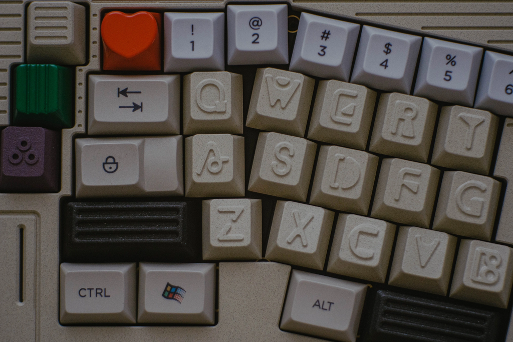 CAPZINE "The Letters" makes the letter keys more fun!