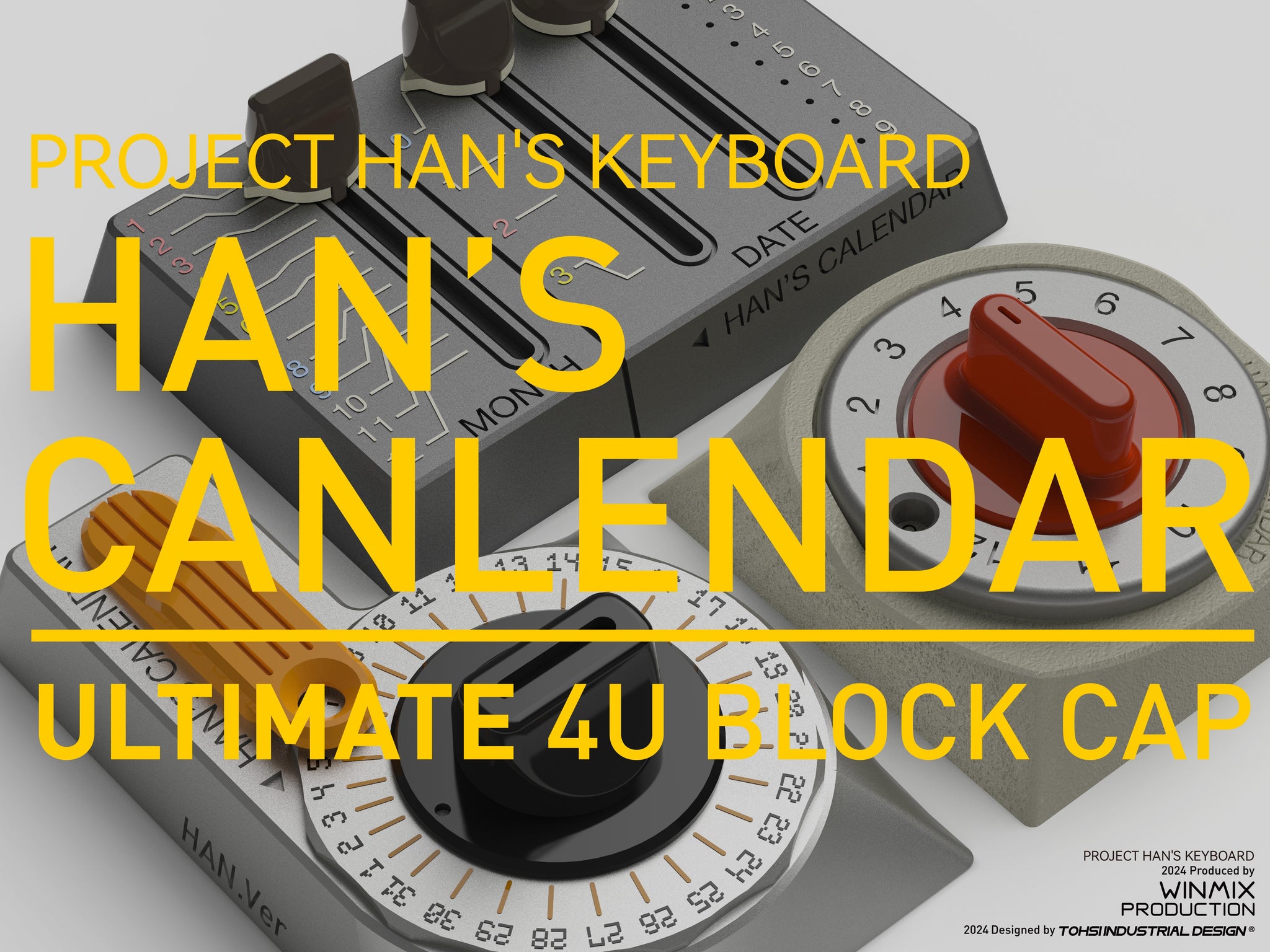 ハンのカレンダー キャップジン キーキャップ · – WINMIX Production