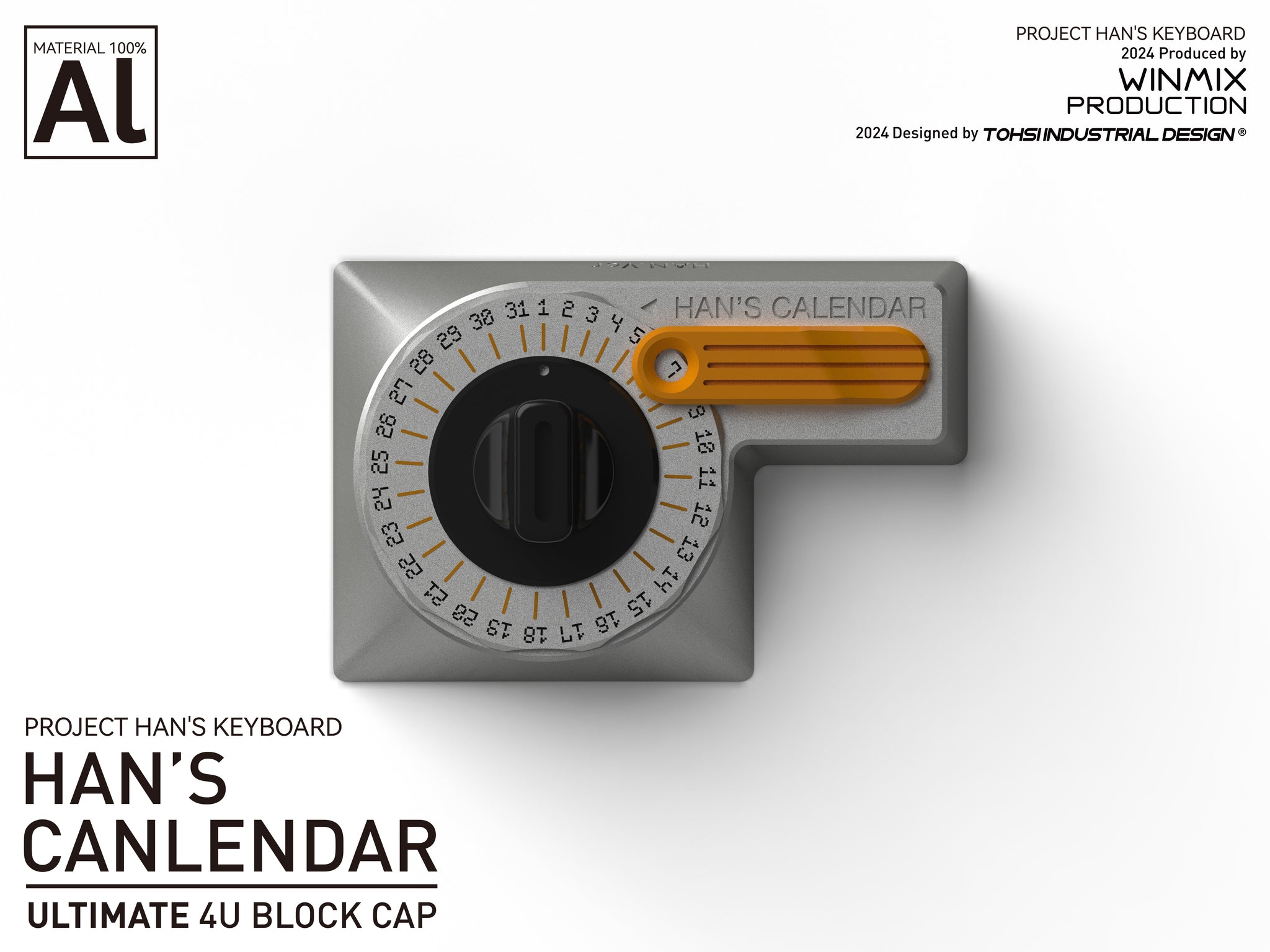 Han's Calendar Capzine Keycaps · – WINMIX Production