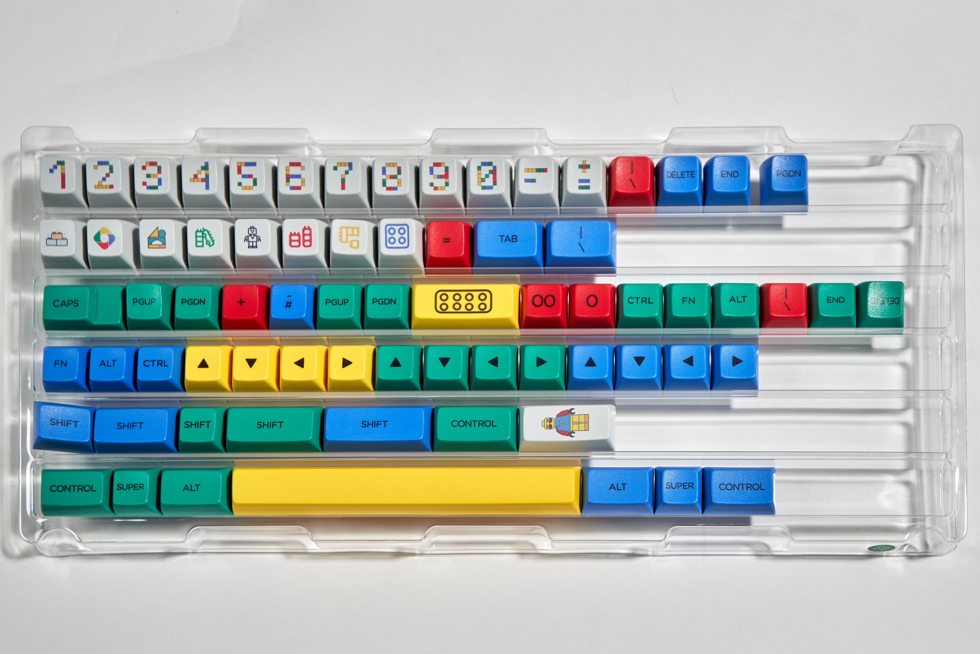 Osa Key Profile RGBY OSA Profile Double Shot Keycap Set – WINMIX Production